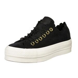CONVERSE Chuck Taylor Suede Frilly Thrills Platform Sneakers 8